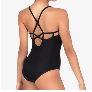 NEW Natalie Women’s Multi-Strap Camisole Leotard